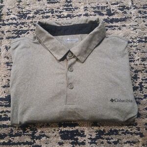 Columbia Gray Polo Shirt